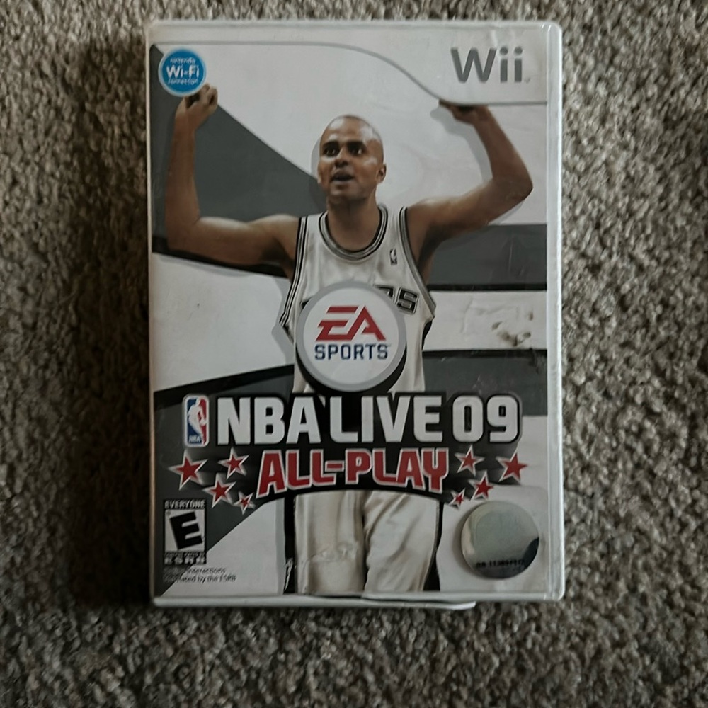 NBA LIVE 09 All Play Wii Game